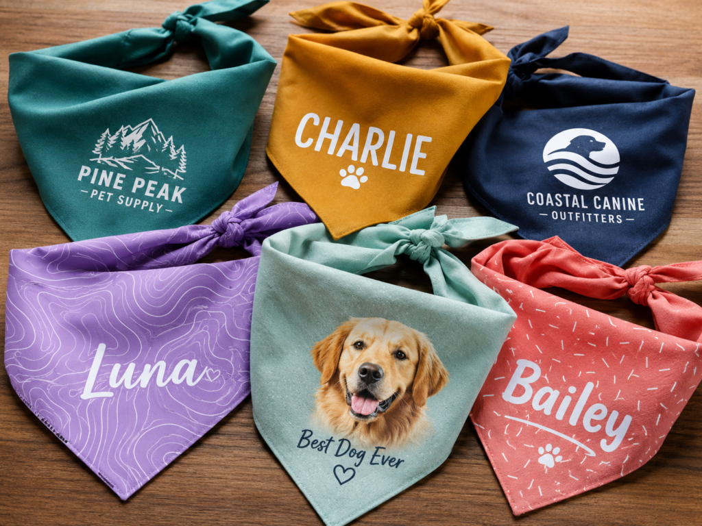 creat your own custom dog bandanas (3)