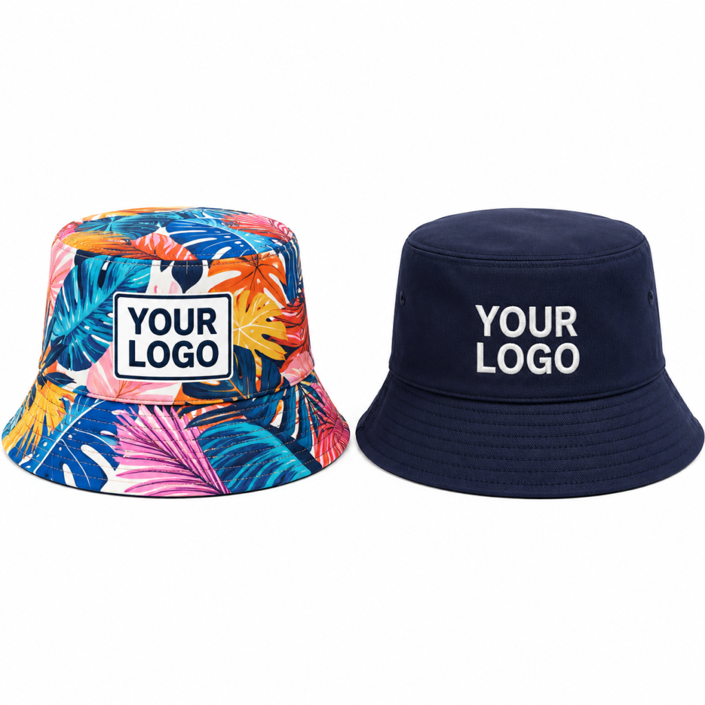 custom bucket hats